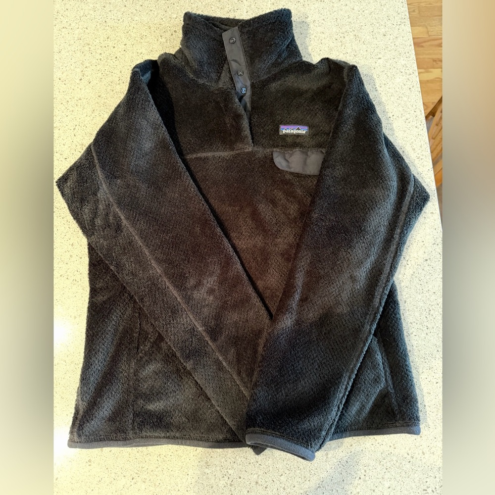 Women’s Patagonia Black Snap-T Fleece